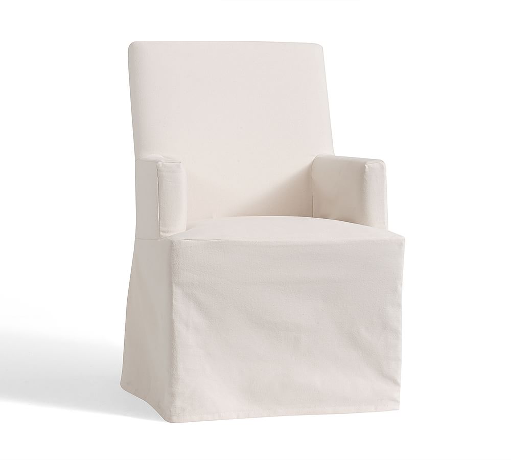 PB Comfort Square Dining Armchair Replacement Slipcovers