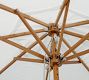 St. Tropez 7' Round Outdoor Patio Umbrella - Teakwood Frame