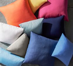 Sunbrella&#0174; Solid Outdoor Pillow