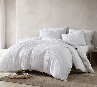 Lucette 3-Piece Cotton Comforter & Shams Set | Pottery Barn