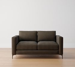 Jake Leather Sofa (63&quot;&ndash;96&quot;)