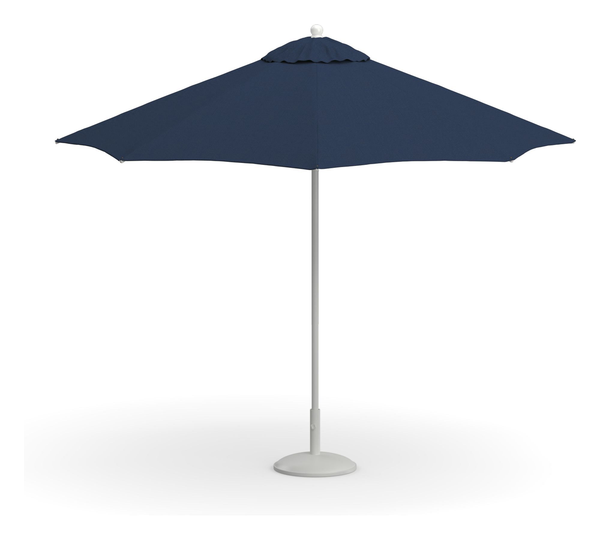 9' Round Outdoor Patio Umbrella – Rustproof Aluminum Tilt Frame