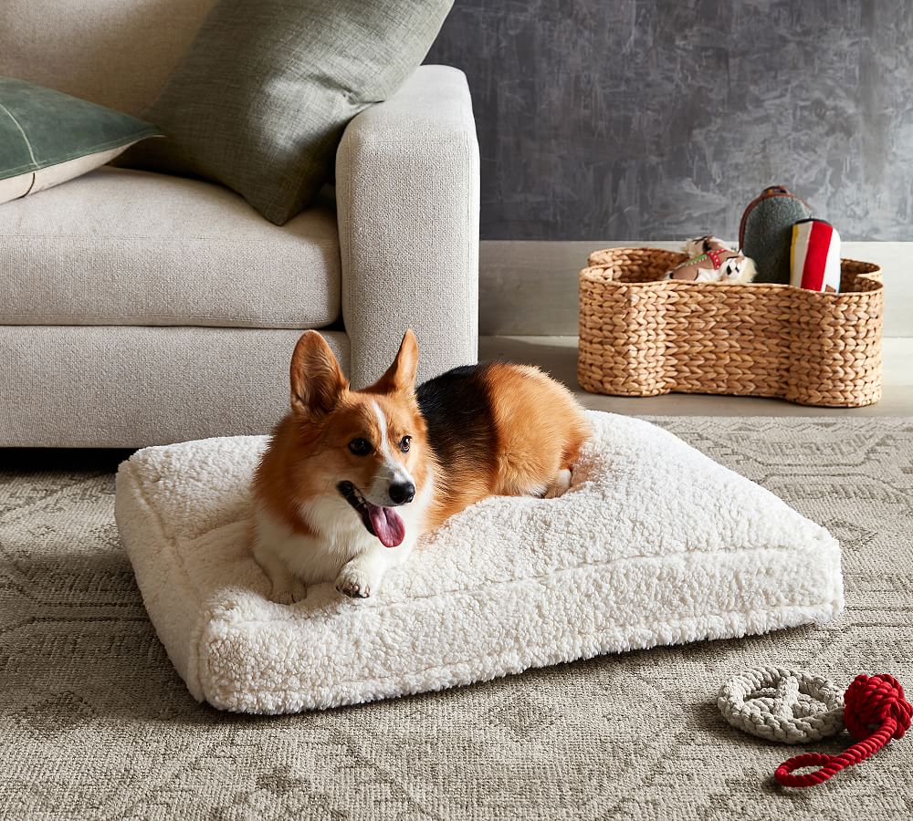 Sherpa Faux Fur 3 in 1 Pet Bed Pottery Barn