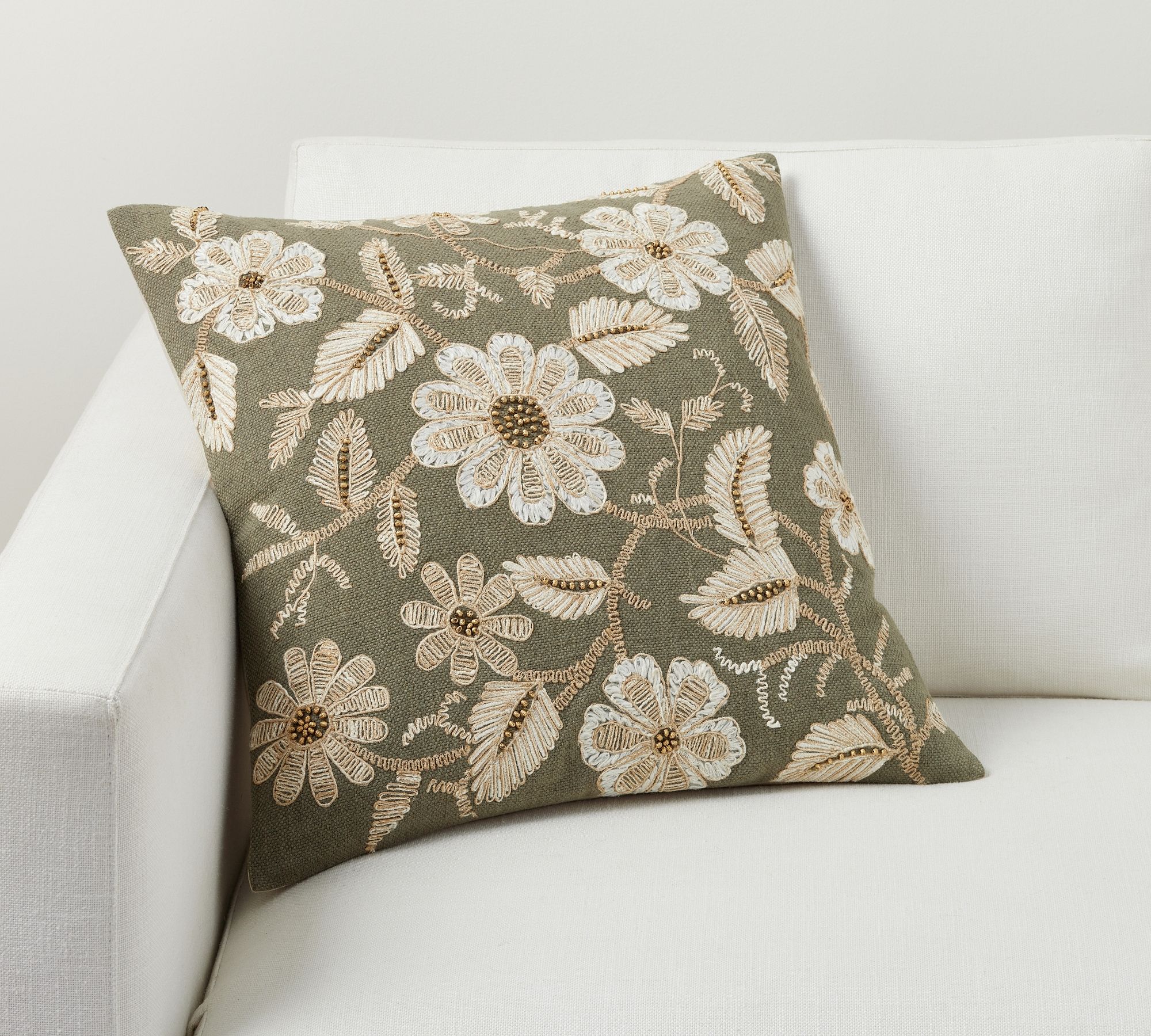 Corin Embroidered Pillow