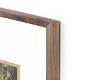 Medieval Town By Pepi Sprohge with Rustic Walnut Frame