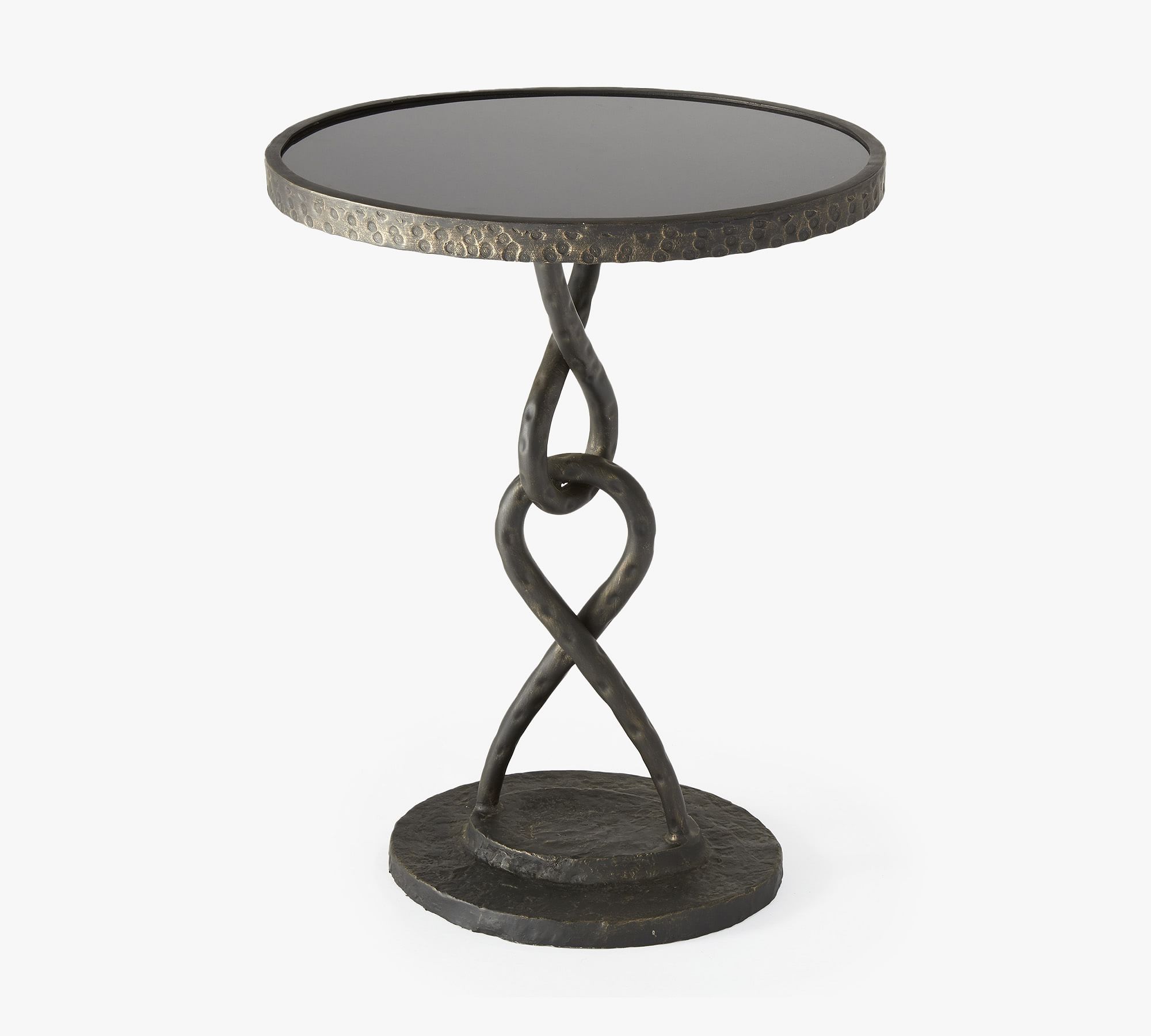 Samus Metal Accent Table (18")