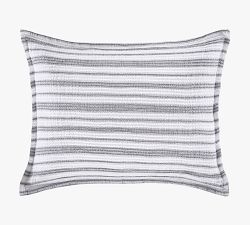 Manon Striped Cotton Sham