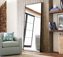 Berke XL Iron Frame Floor Mirror