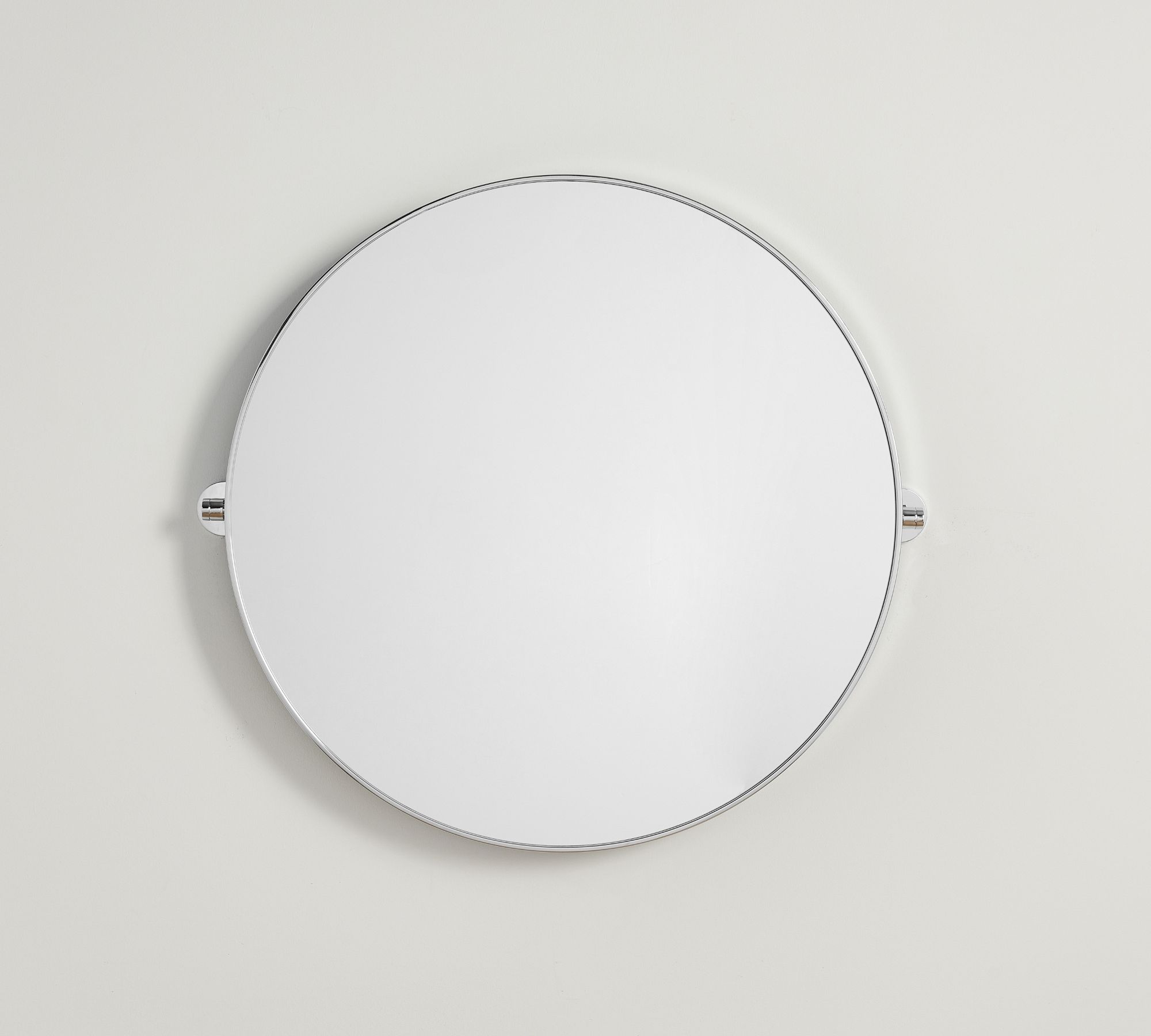 Linden Round Pivot Mirror