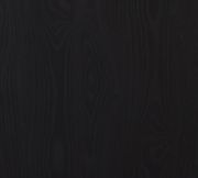 Rectangular Black Ash Wood Outdoor Coffee Table with Storage