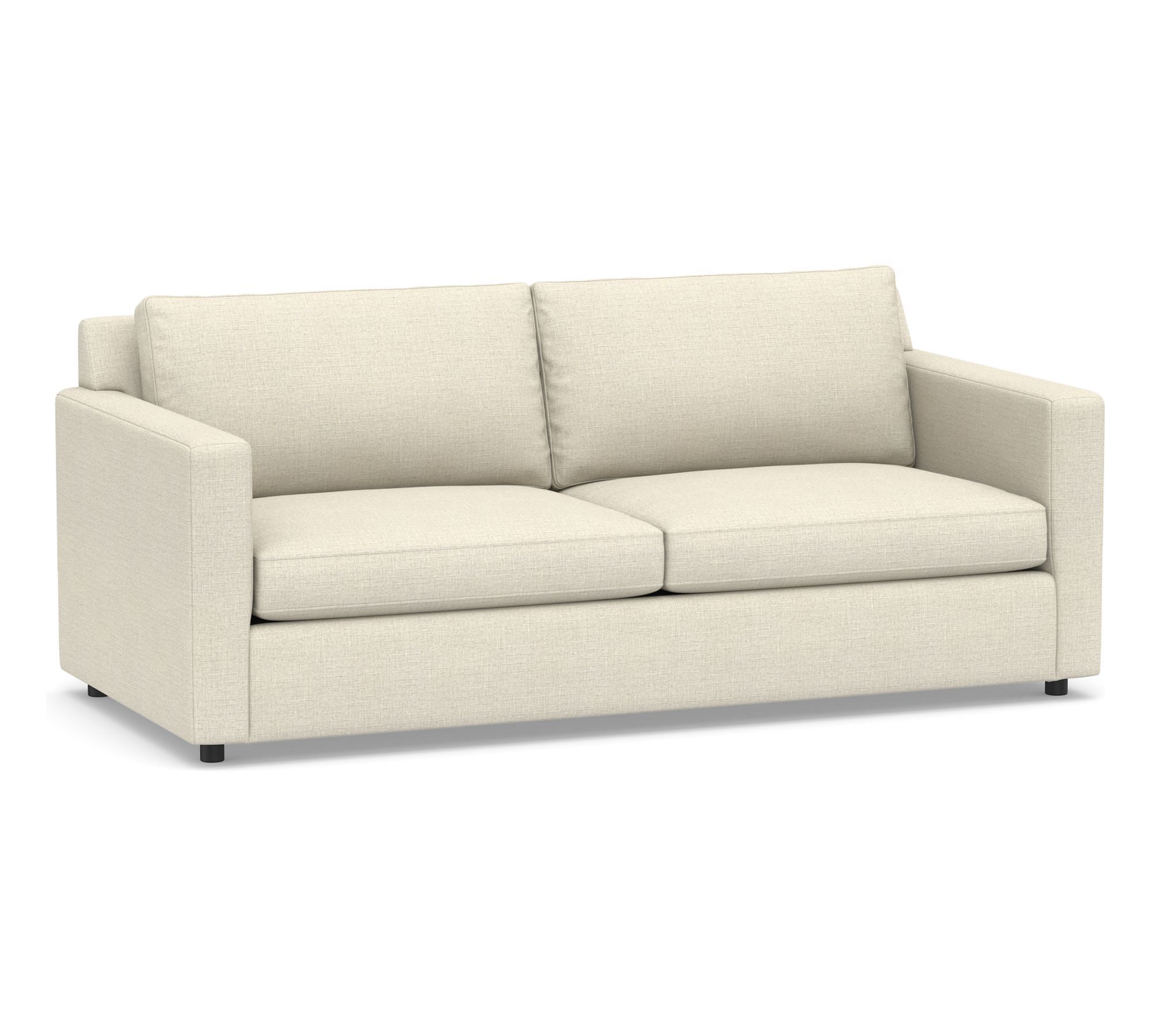 Sanford Square Arm Sleeper Sofa (55"–72")