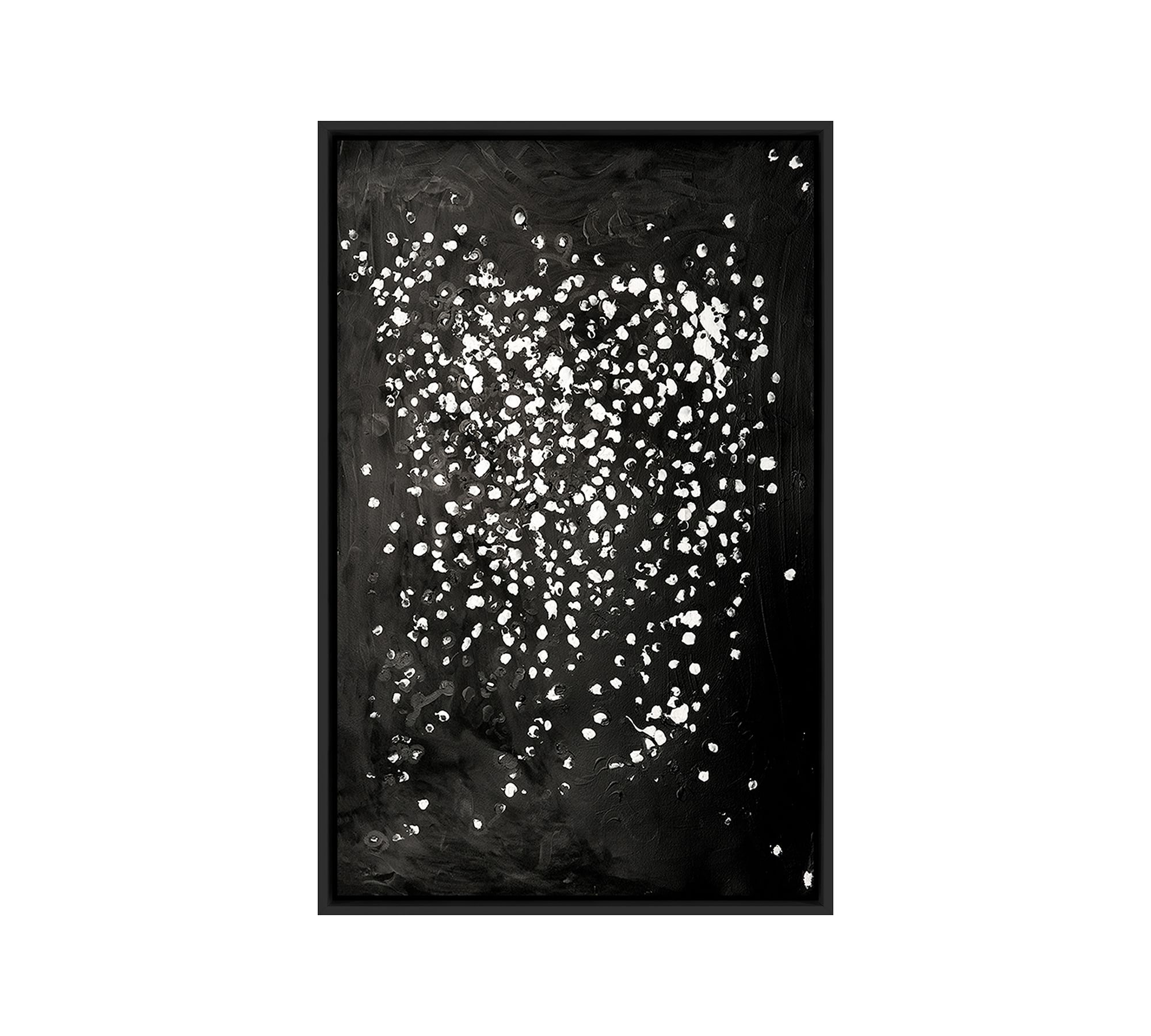 And All The Stars Sky Framed Print By Gold Rush