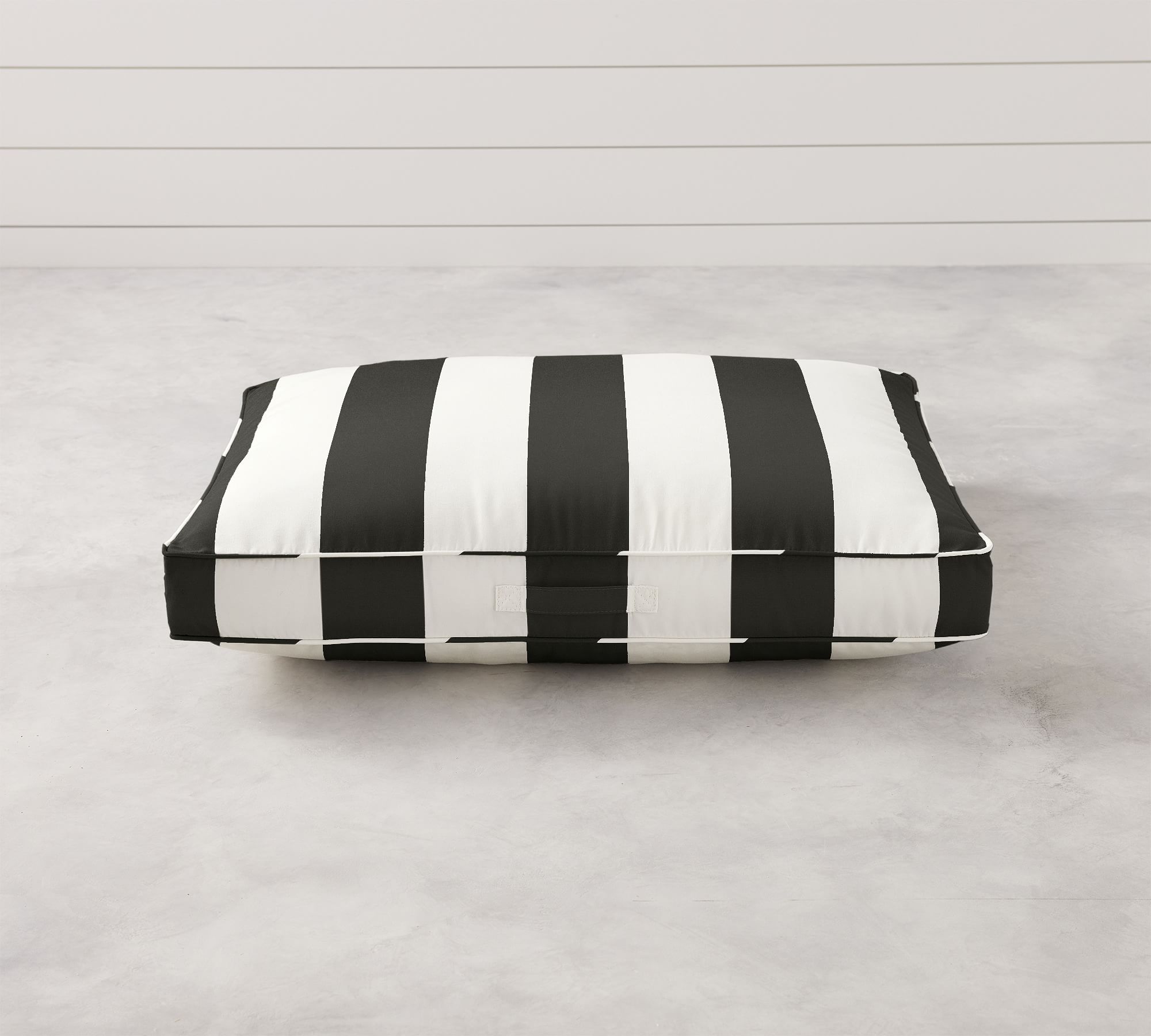 Sunbrella Awning Striped Indoor/Outdoor Pet Bed