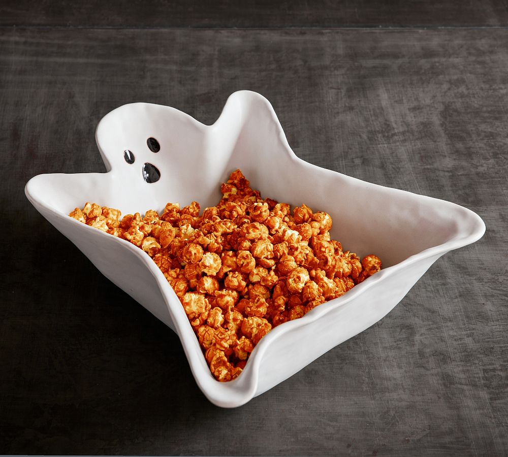 Gus the Ghost Stoneware Candy Bowl