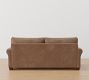 PB Comfort Roll Arm Leather Sofa (68&quot;&ndash;94&quot;)
