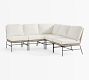 Tulum 5-Piece Armless L-Shaped Outdoor Sectional (96&quot;)
