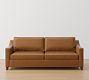 Cameron Slope Arm Leather Sofa (62&quot;&ndash;97&quot;)