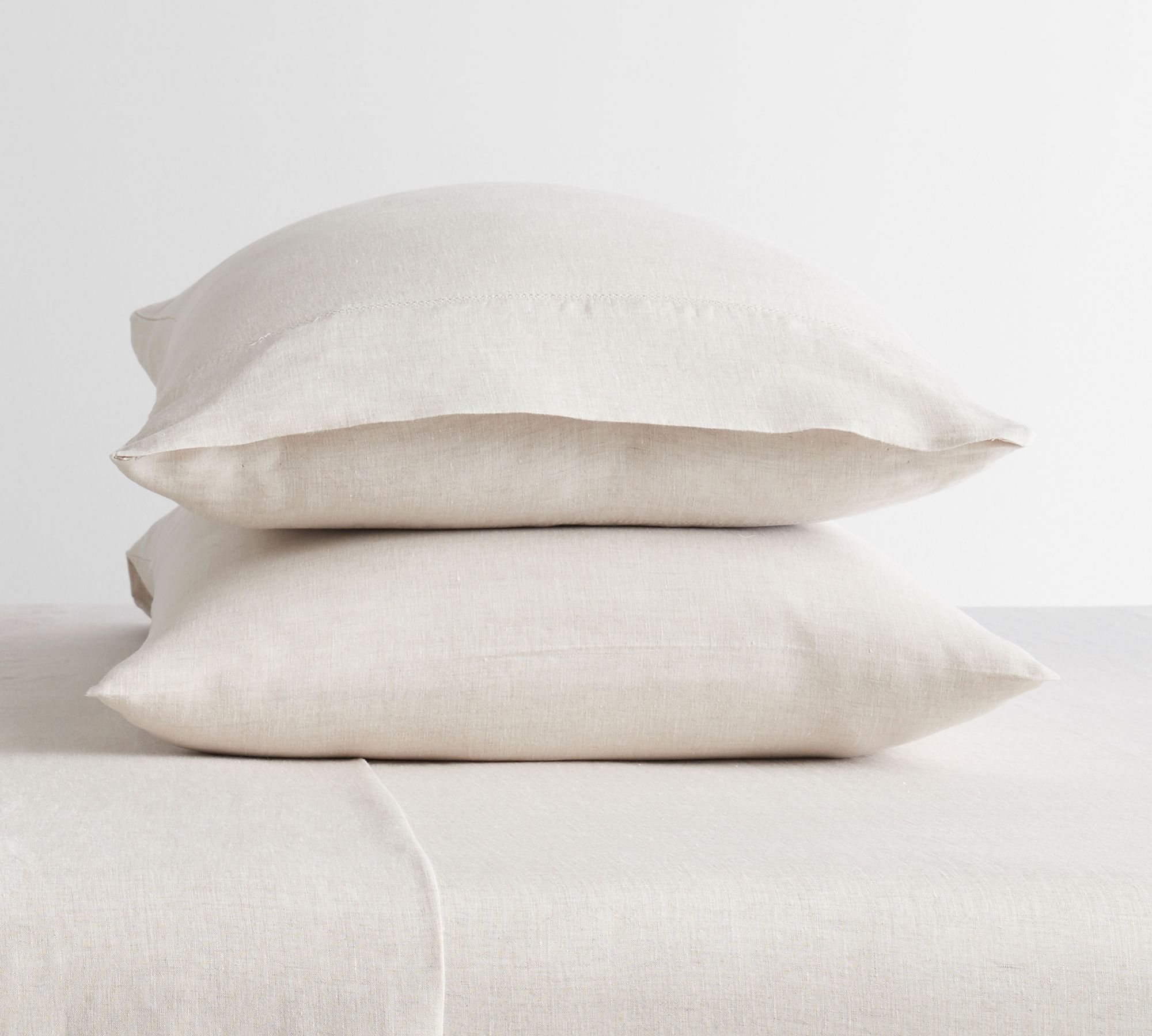 Belgian Flax Linen Pillowcases - Set of 2