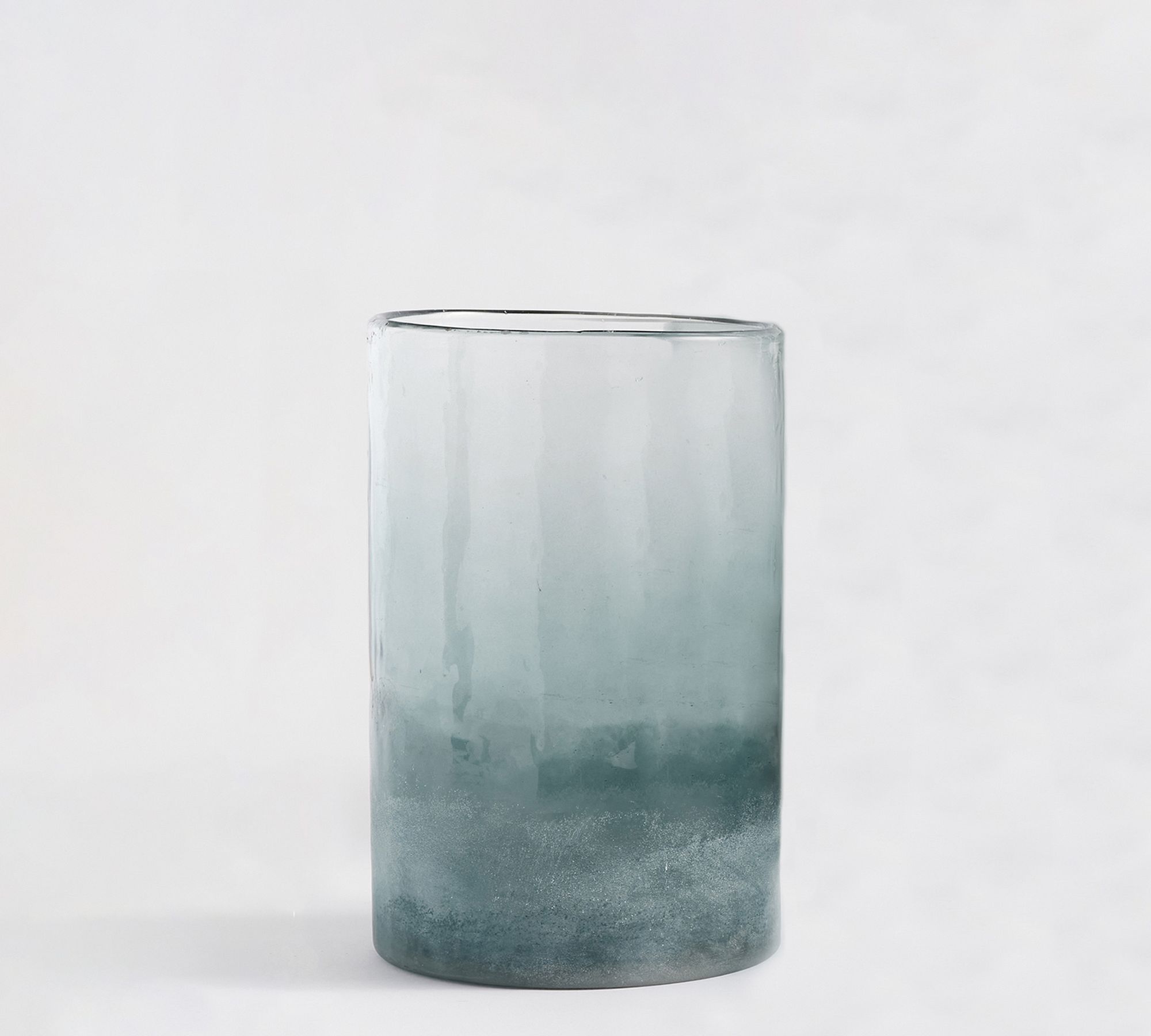Montauk Frosted Handcrafted Glass Candleholder
