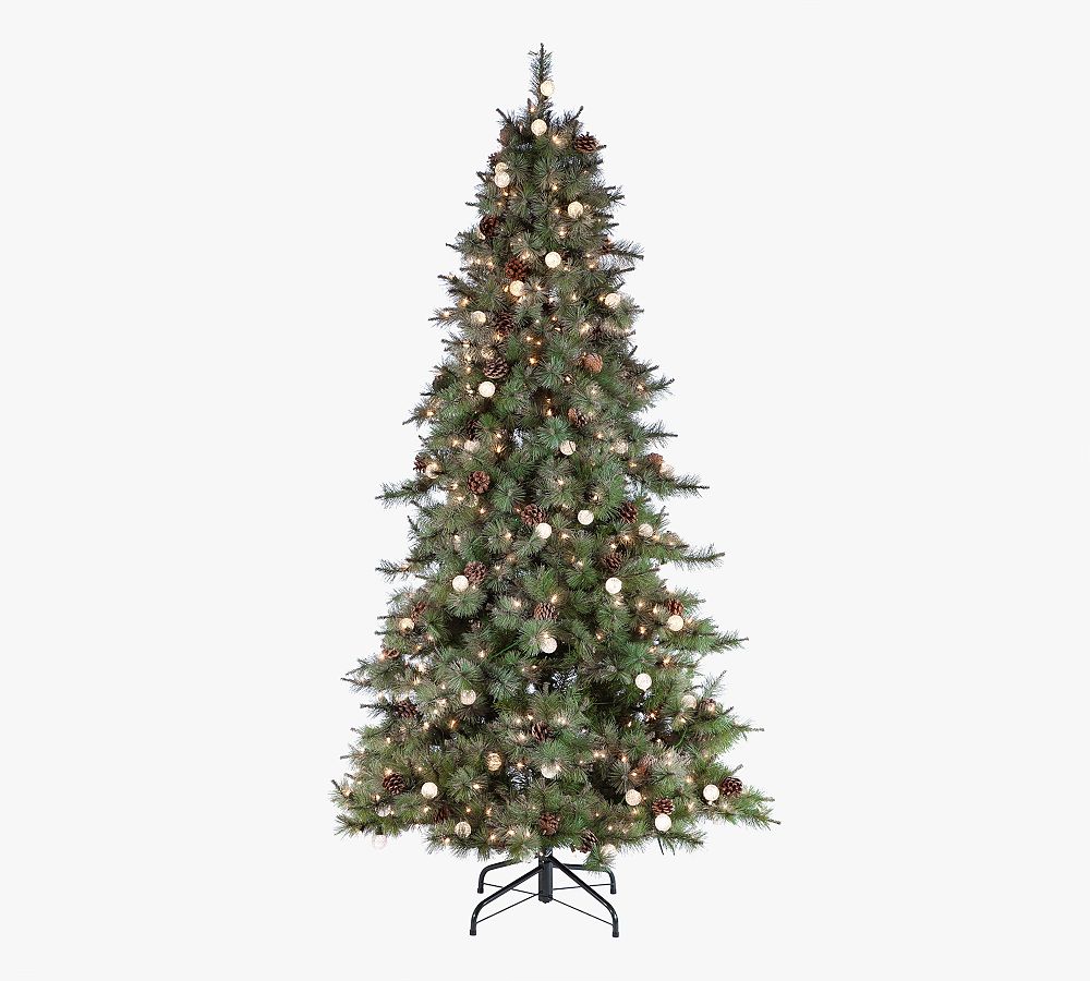 Lit Arcadia Fir Faux Christmas Tree - 7.5 Ft.