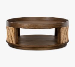 Bebe Round Cane Coffee Table (40&quot;)