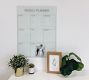Glass Weekly Planner Dry Erase Board