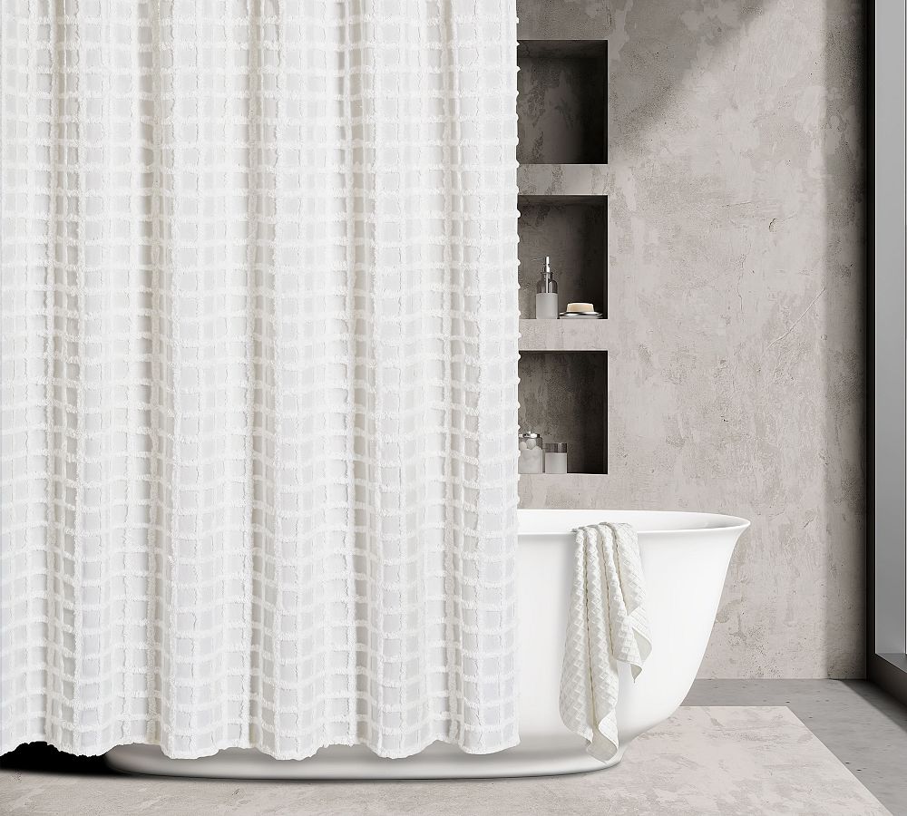 Arlette Cotton Shower Curtain