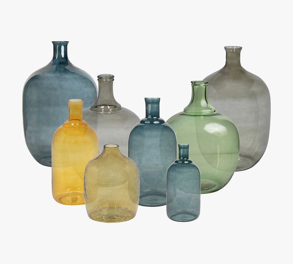 Evi Hand-Blown Glass Vase