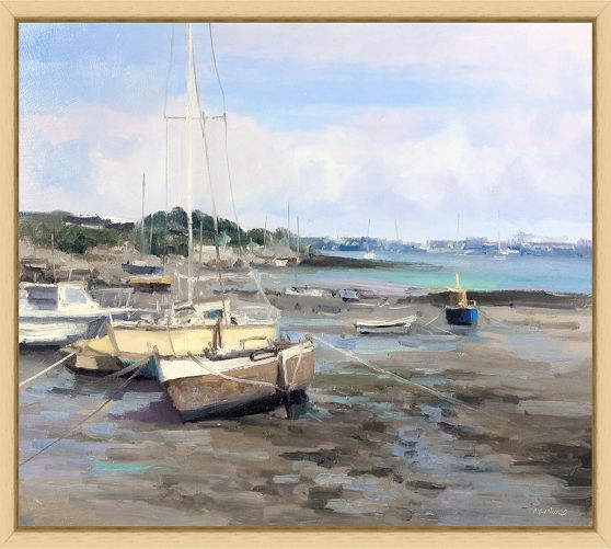 French Coast Framed Canvas
