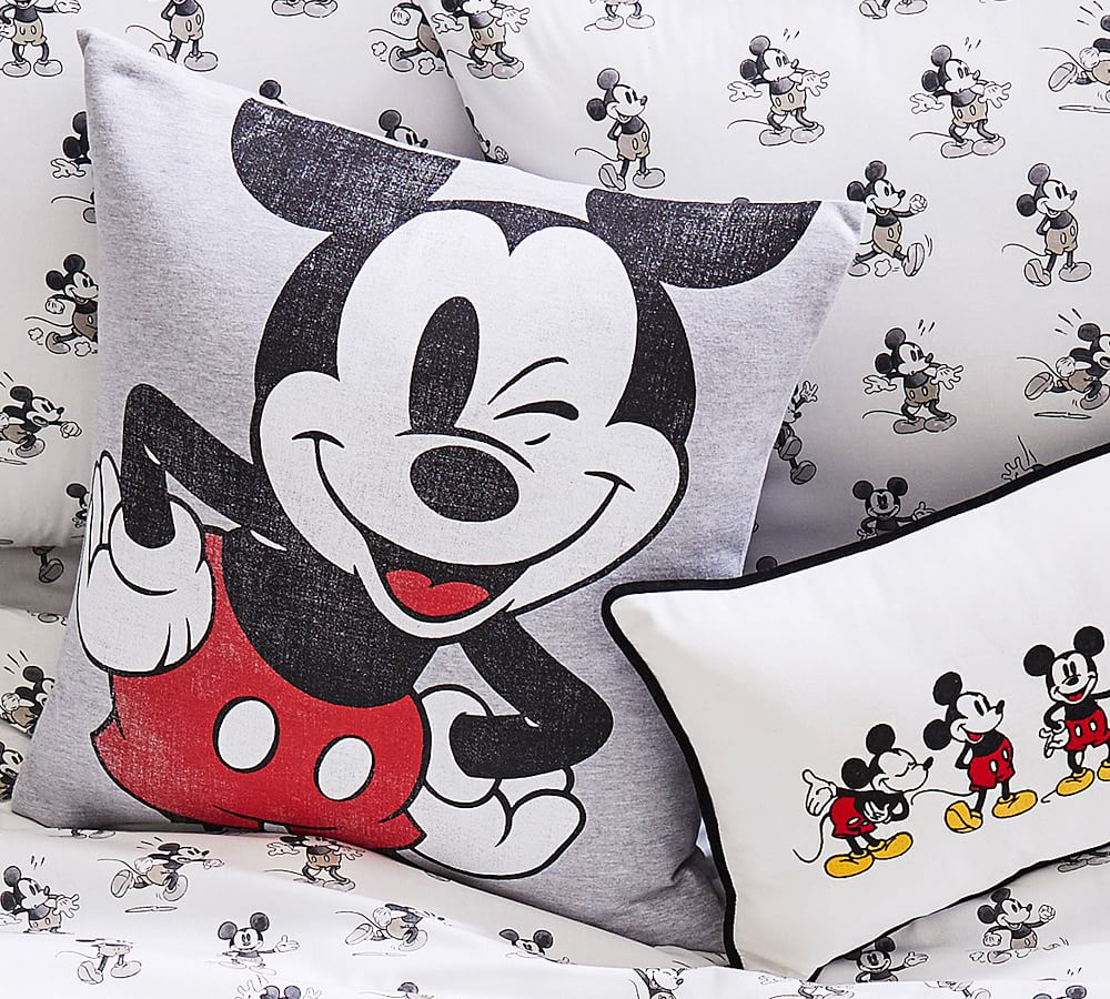 Disney Mickey Mouse Winking Pillow Cover