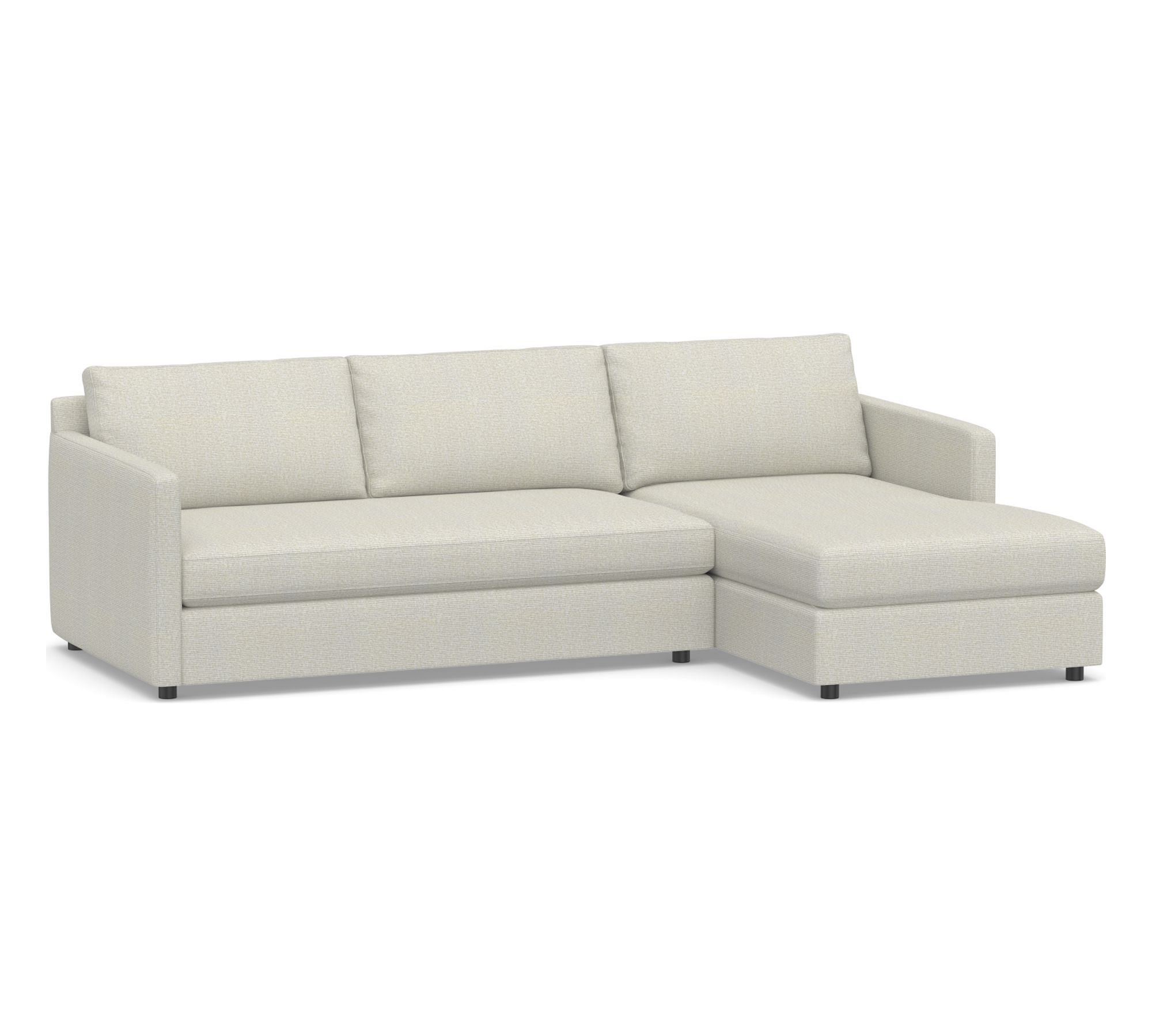 Pacifica Chaise Sectional (100")