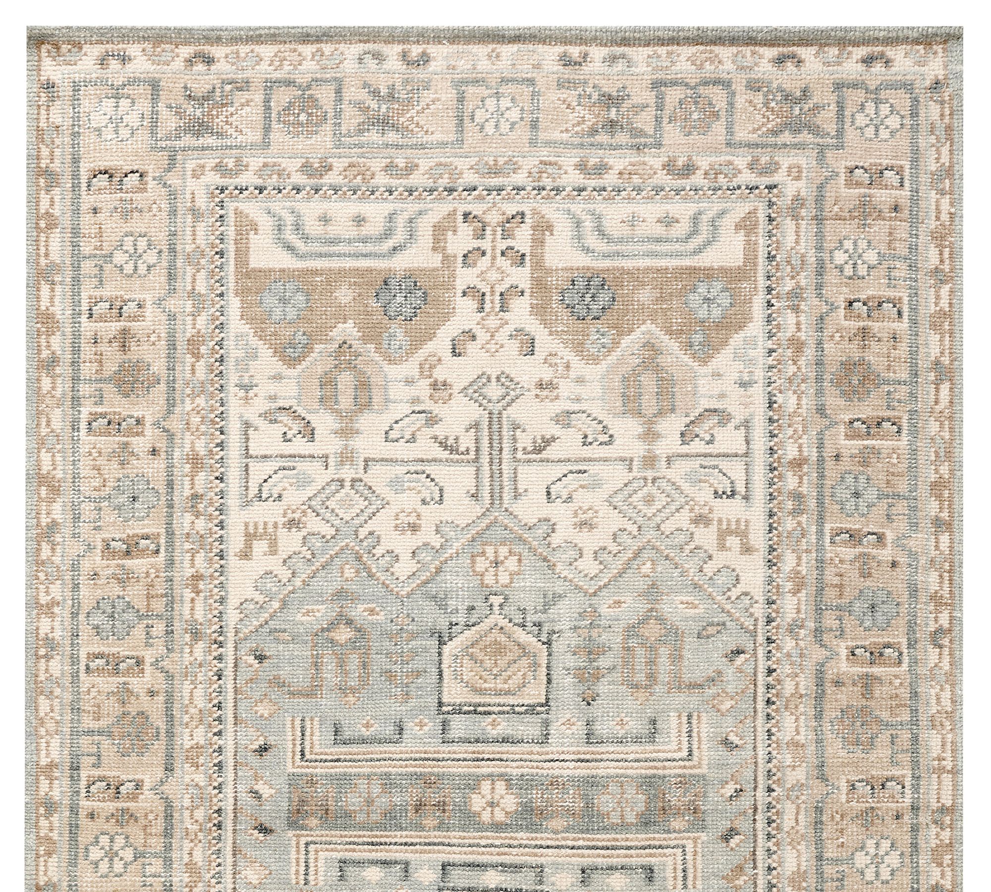 Nicolette Hand Knotted Rug Swatch - Free Returns Within 30 Days