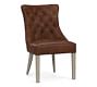 Hayes Tufted Leather Dining Chair