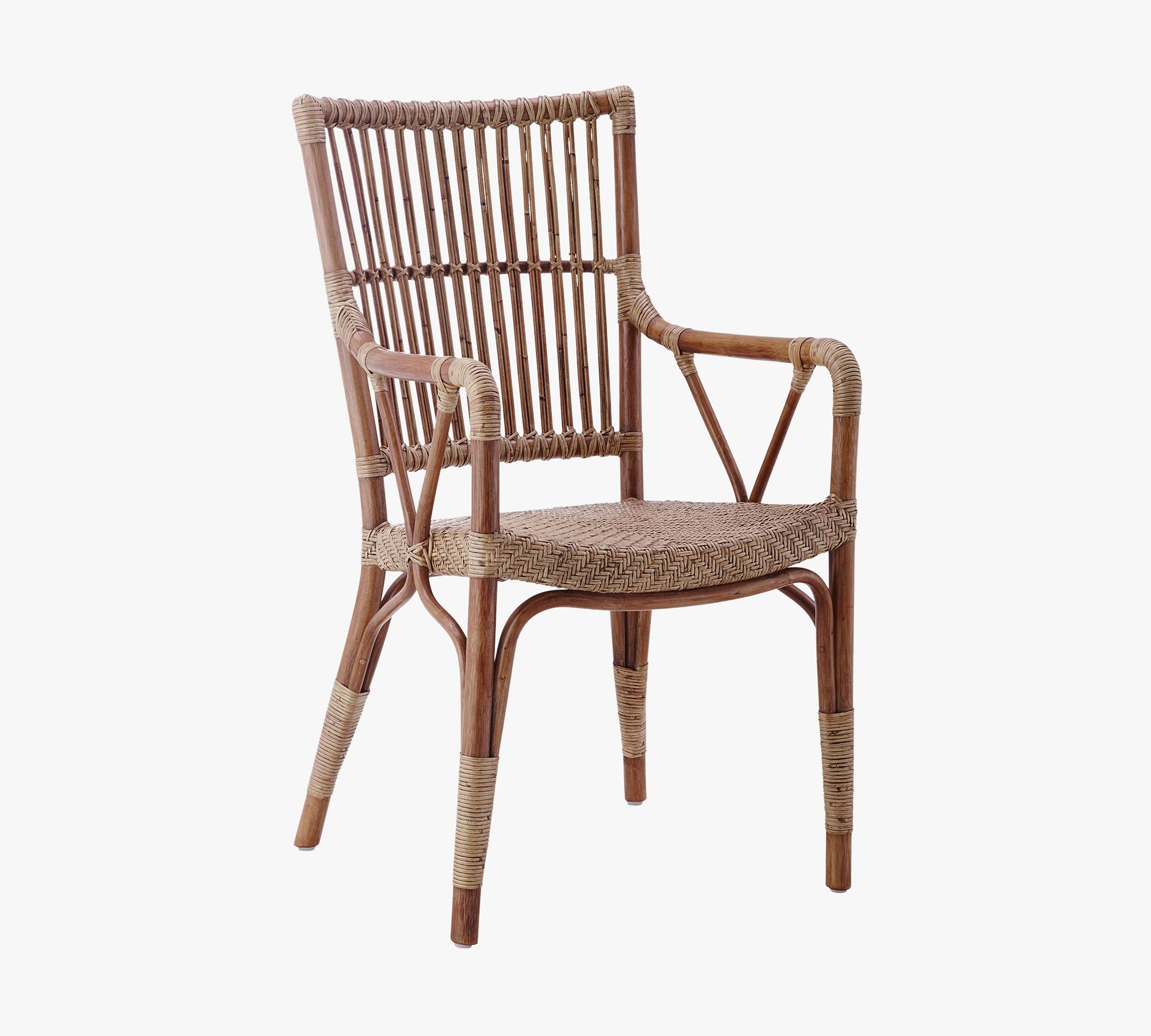 Piano Rattan Accent Chair