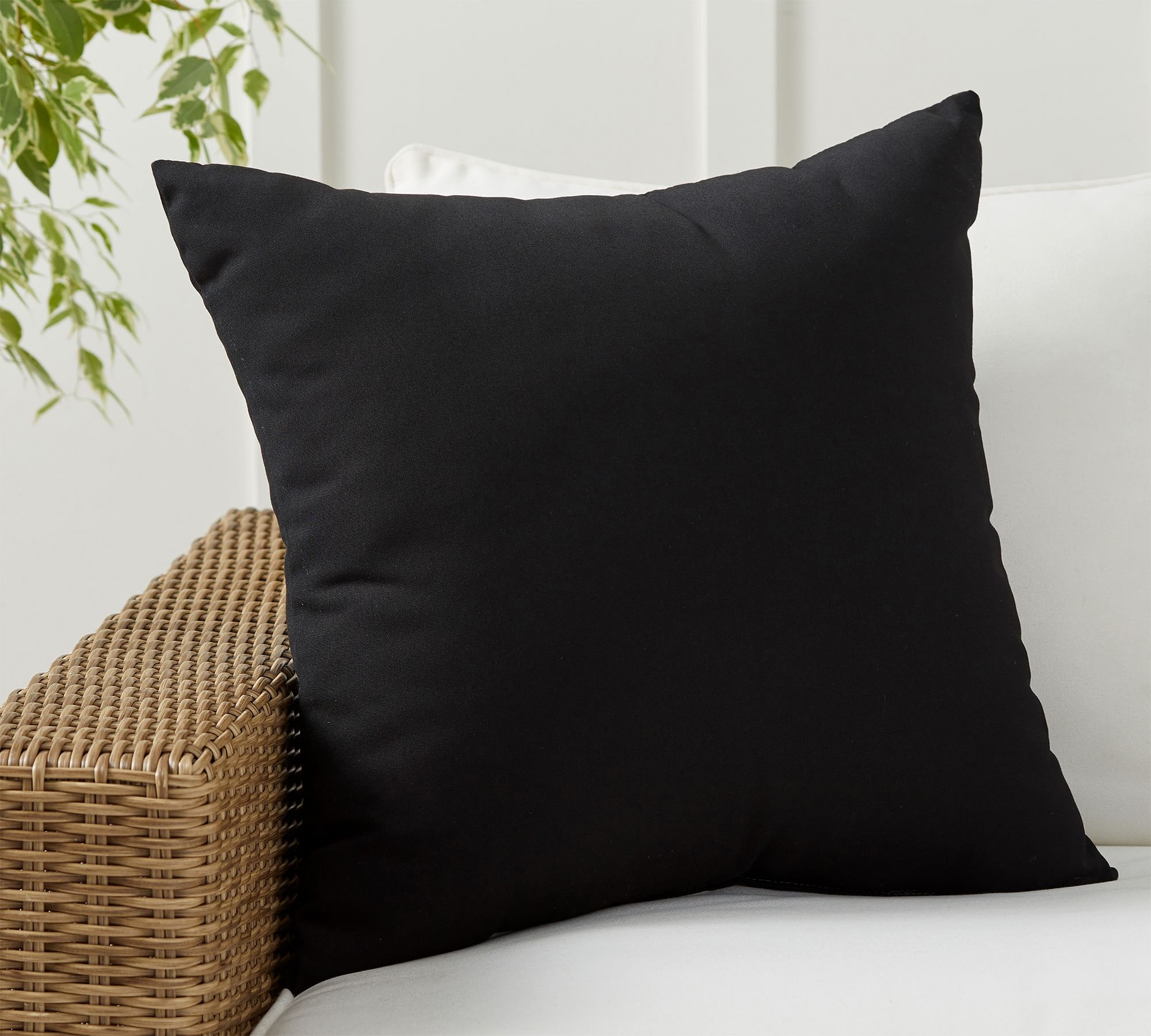 Sunbrella® Solid Outdoor Pillow