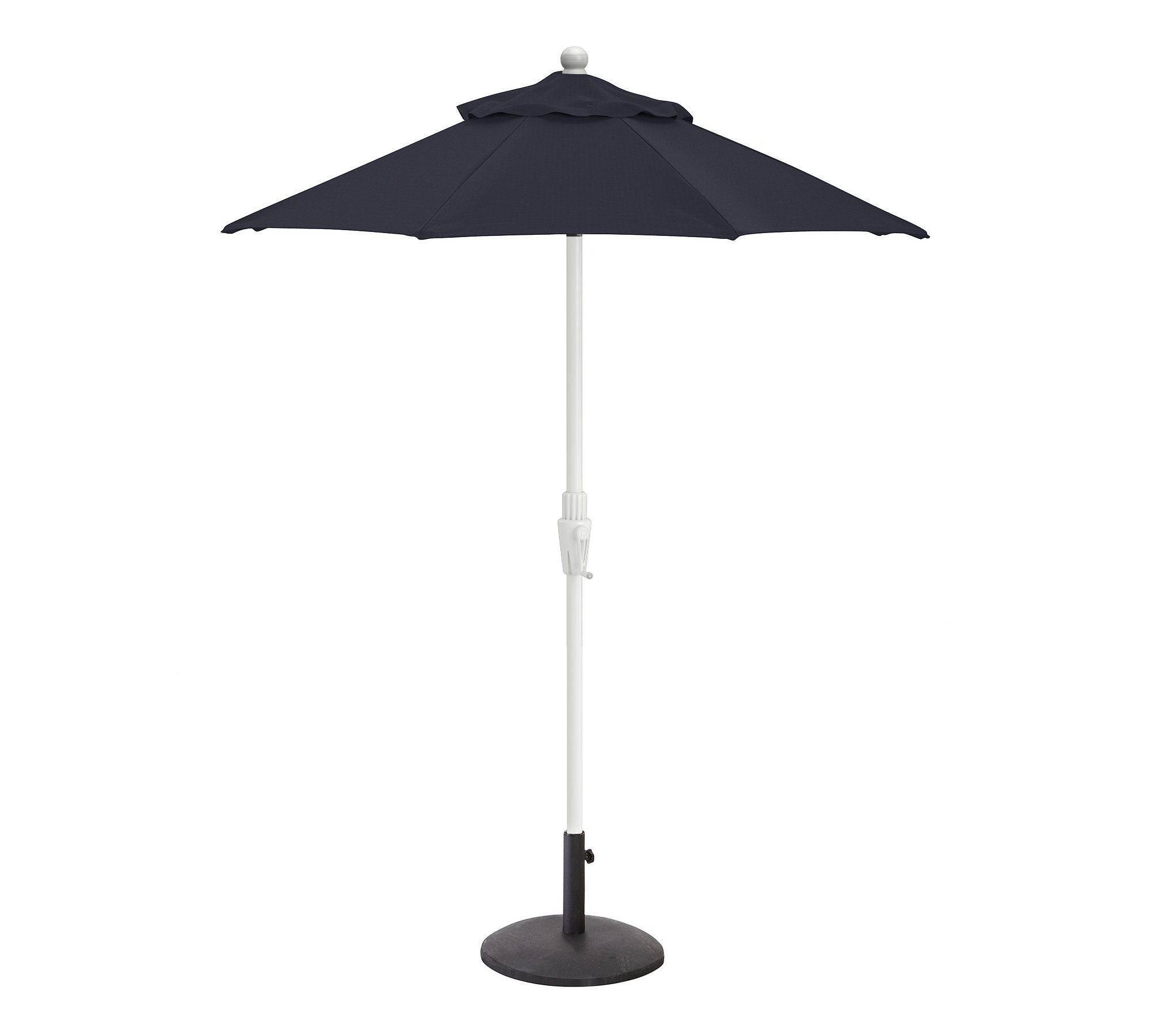 6' Round Outdoor Patio Umbrella – Rustproof Aluminum Tilt Frame