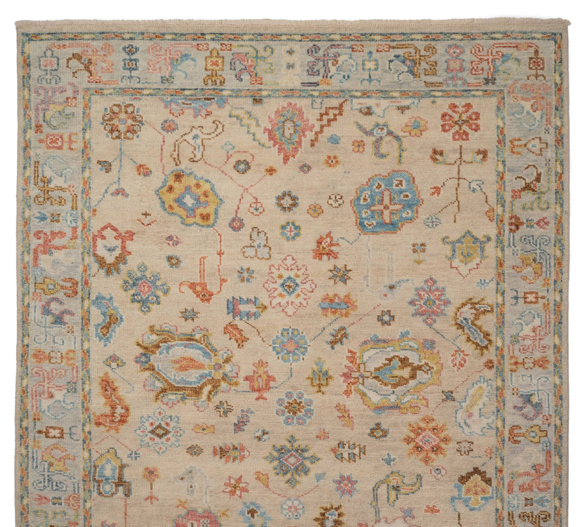 Rikke Hand-Knotted Wool Persian-Style Rug