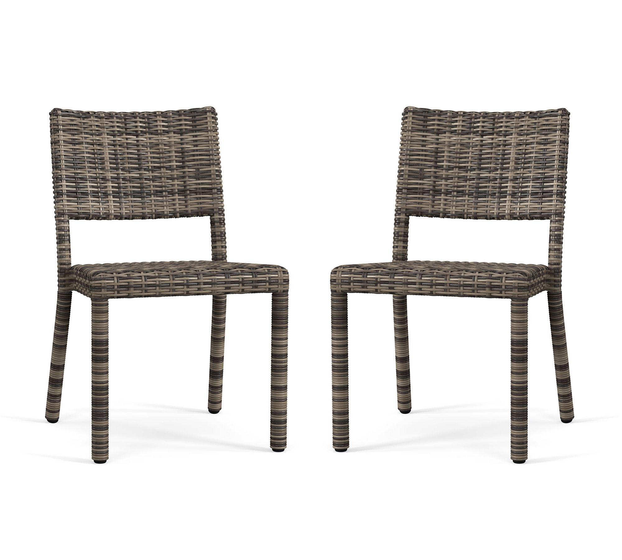 Torrey Wicker Stackable Outdoor Dining Chair