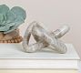 Variegated Marble Link Knot Decorative Object