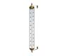 Brass Indoor/Outdoor Wall Thermometer - 24&quot;