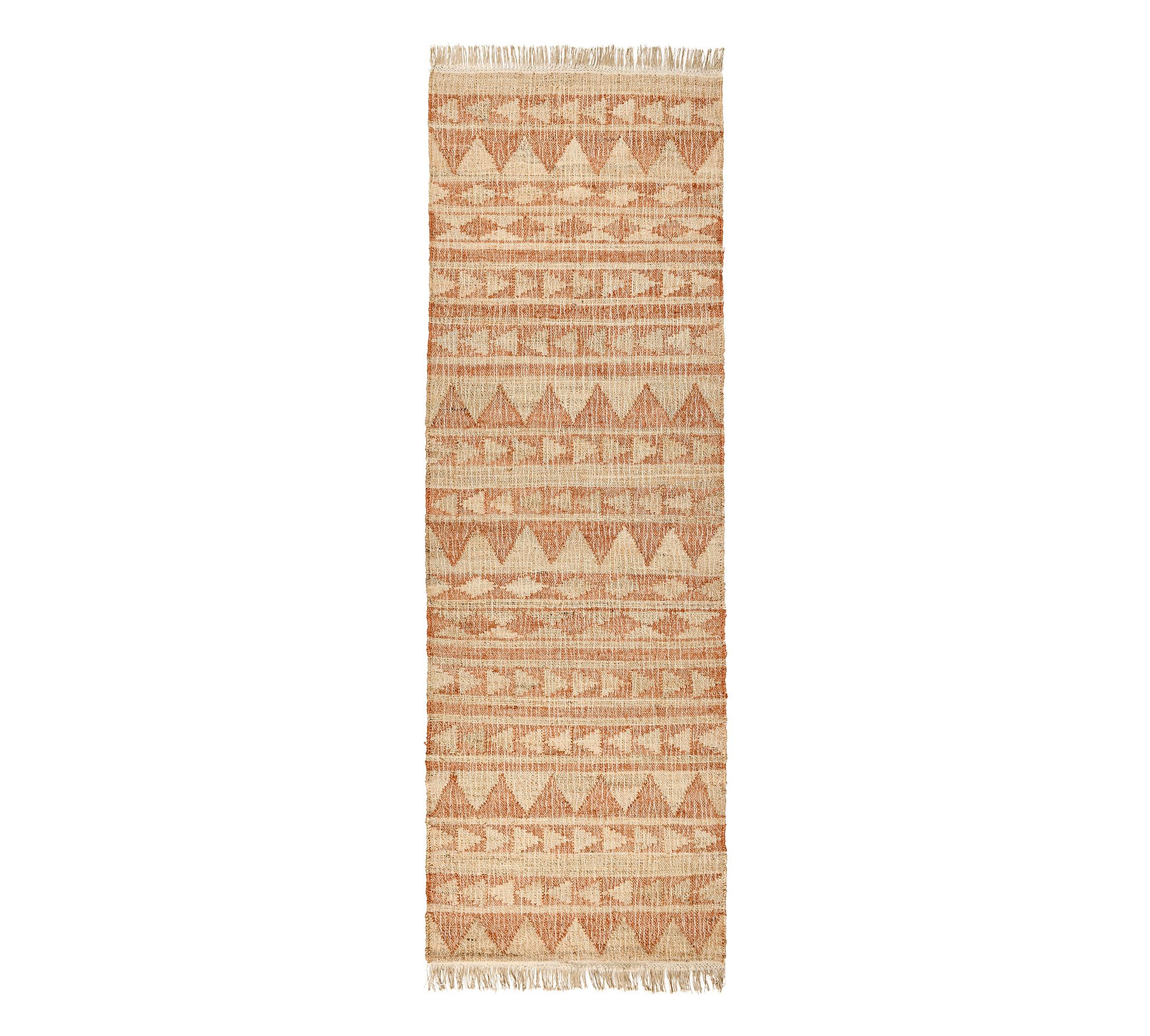 Eliza Handwoven Cotton Jute Rug