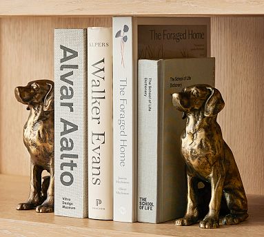 Labrador Bookends | Pottery Barn