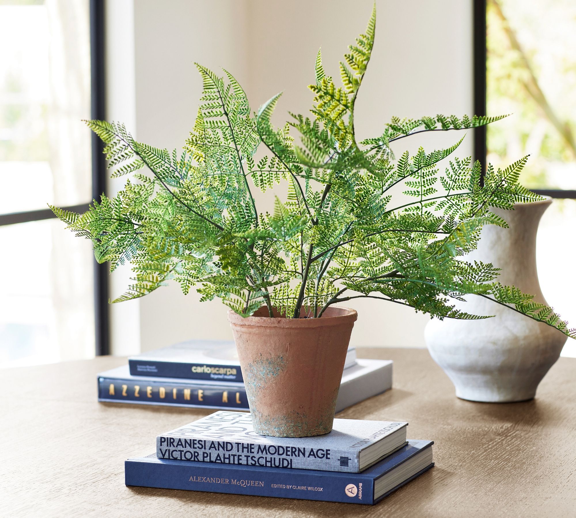 Faux Potted Japanese Climbing Fern