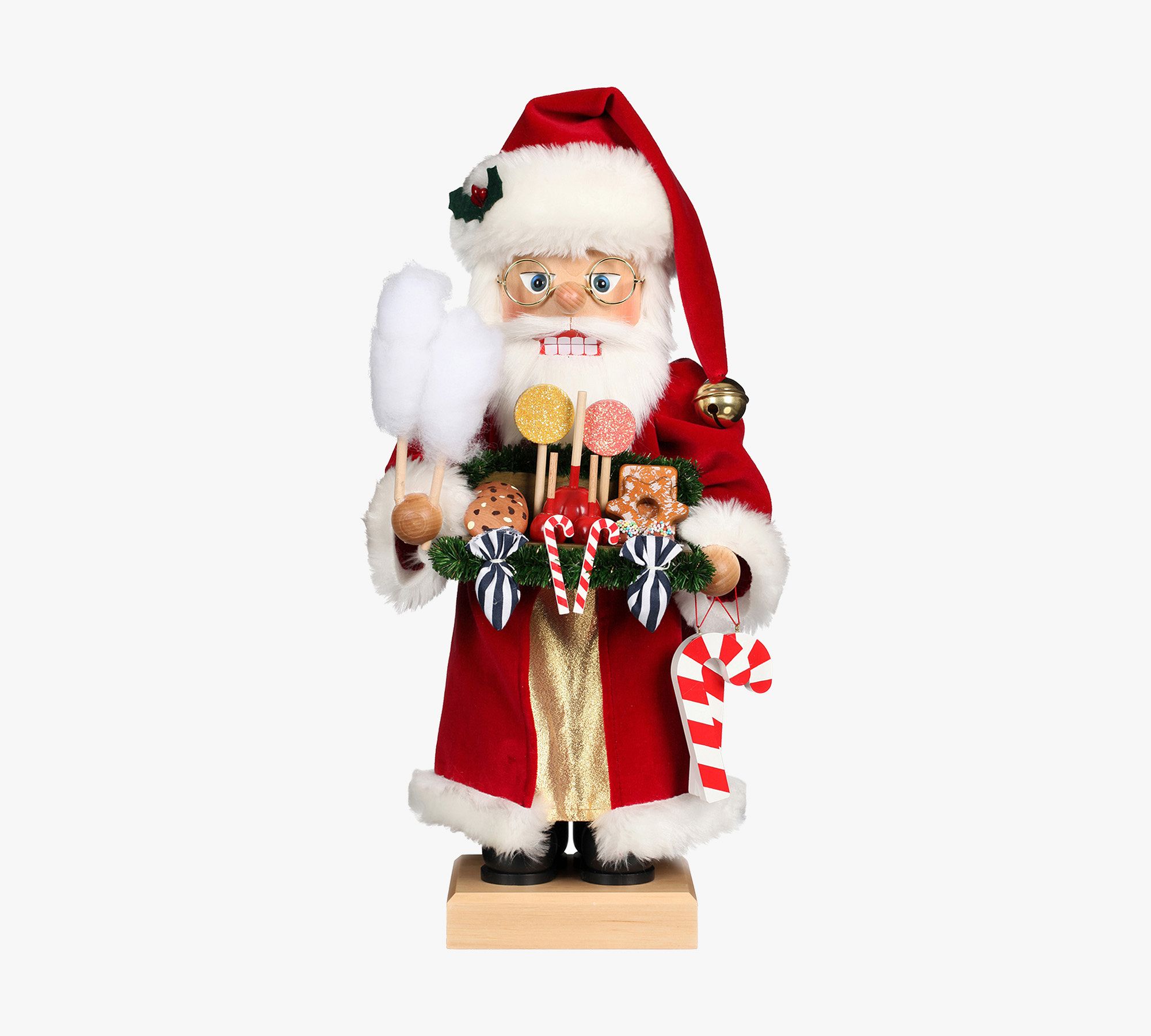 Santa Claus With Cookie Nutcracker