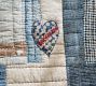 Love Handcrafted Reversible Quilted Sham