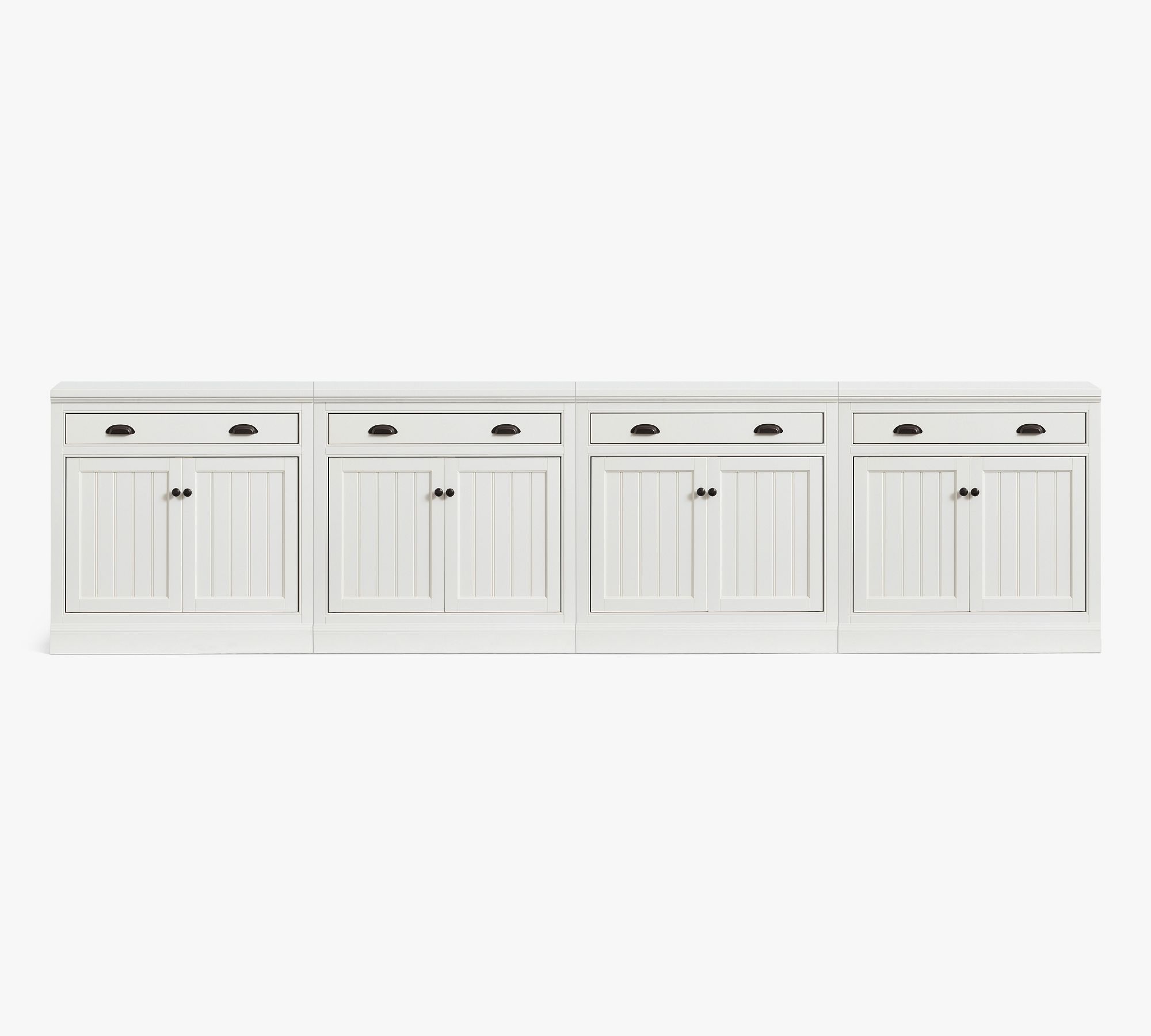 Aubrey Storage Cabinet with Drawers (144")