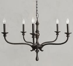 Lockhart Forged Iron Chandelier (36&quot;)