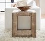 Palisades Square Reclaimed Wood Side Table (24&quot;)