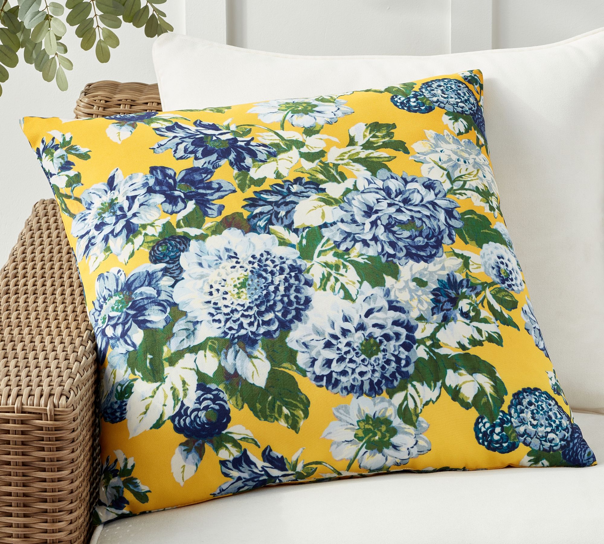 Leah Floral Printed Outdoor Pillow
