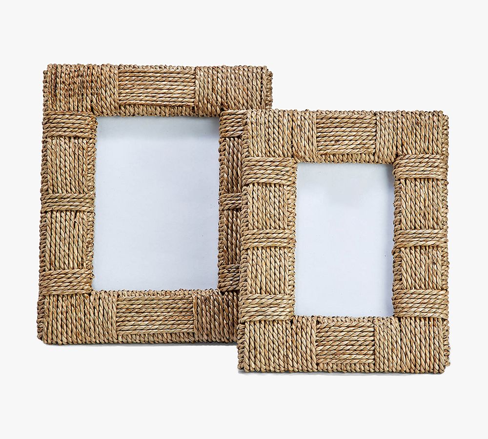 Large Seagrass Link Photo Frame